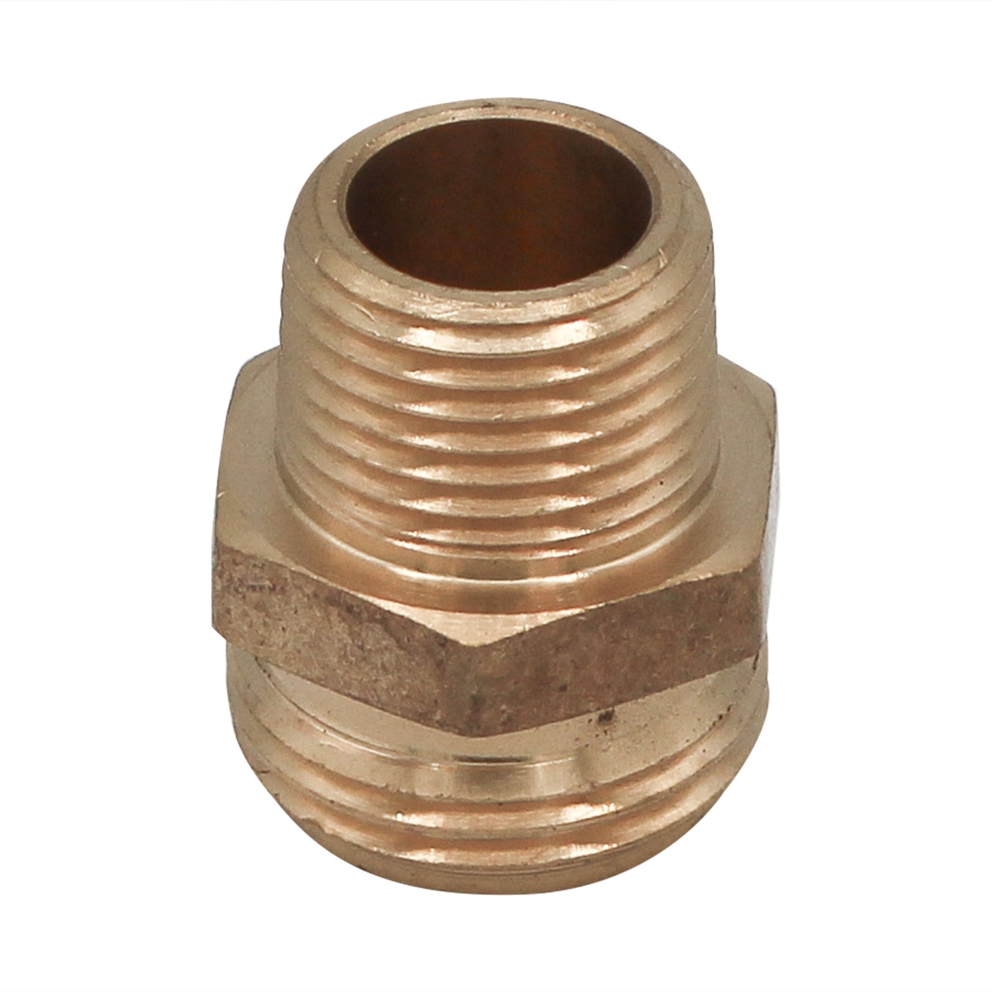 Brass Male Garden Hose to 1/2" Male NPT