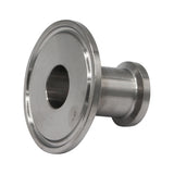 Stainless Steel Tri-Clover Reducer - 1.5" TC to 3/4" TC