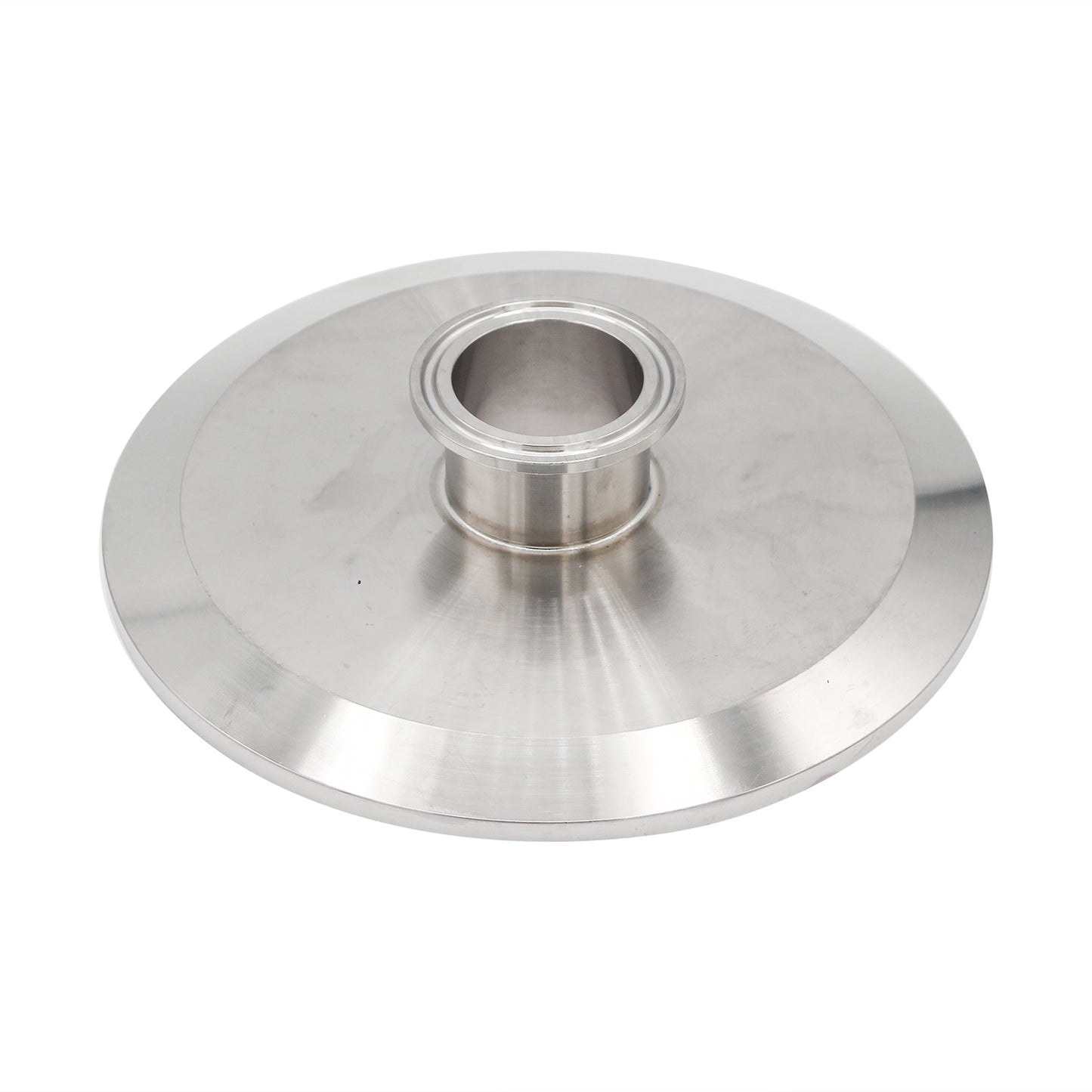 Stainless Steel Tri-Clover Reducer - 6" TC to 1.5" TC