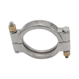 Stainless Steel Tri-Clover High Pressure Clamp - 3" TC