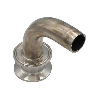 Stainless Steel Tri-Clover Rotating Whirlpool Tube - 1.5" TC