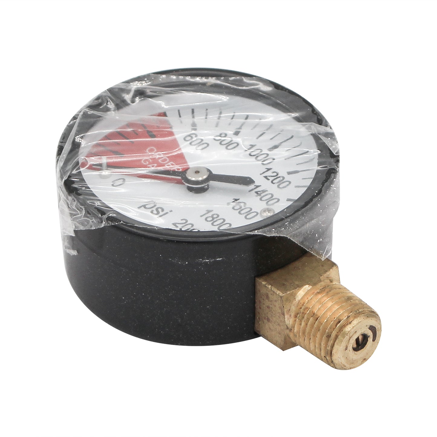 High Pressure Gauge -0-2000 PSI - Left Threaded
