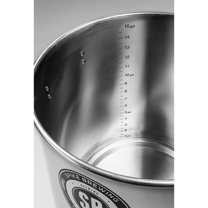 15 Gallon Brew Kettle with 1 Coupler | 15C1 | Spike Brewing - Canadian Homebrewing Supplier - Free Shipping - Canuck Homebrew Supply