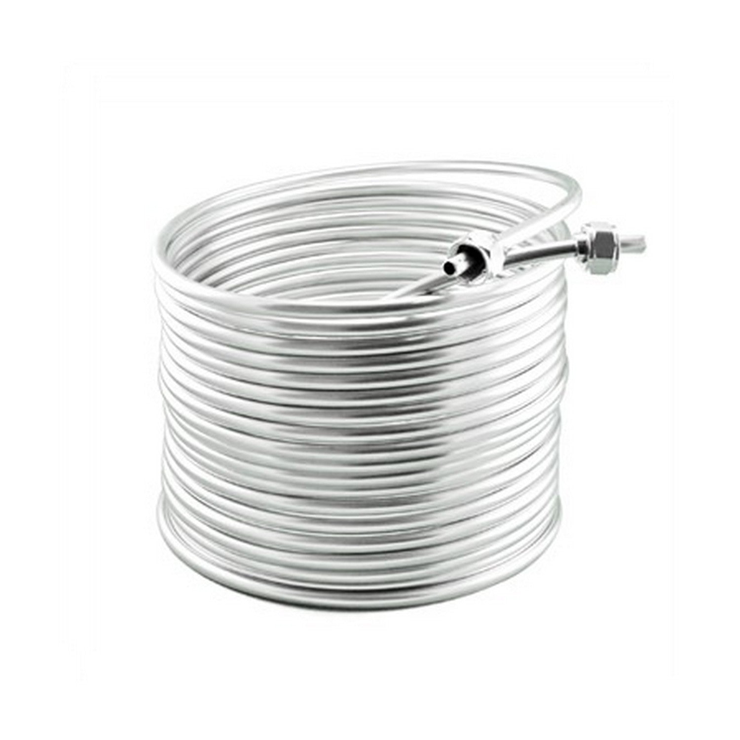 Stainless Steel Jockey Box Single Coil - 50’ of 3/8”