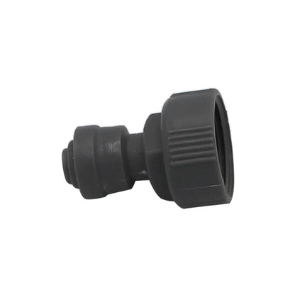 Kegland Duotight Food Grade Plastic (Push-In) Fitting - 3/4" Female NPT X 1/4" (6.35mm) -  Canuck Homebrew Supply, Canada