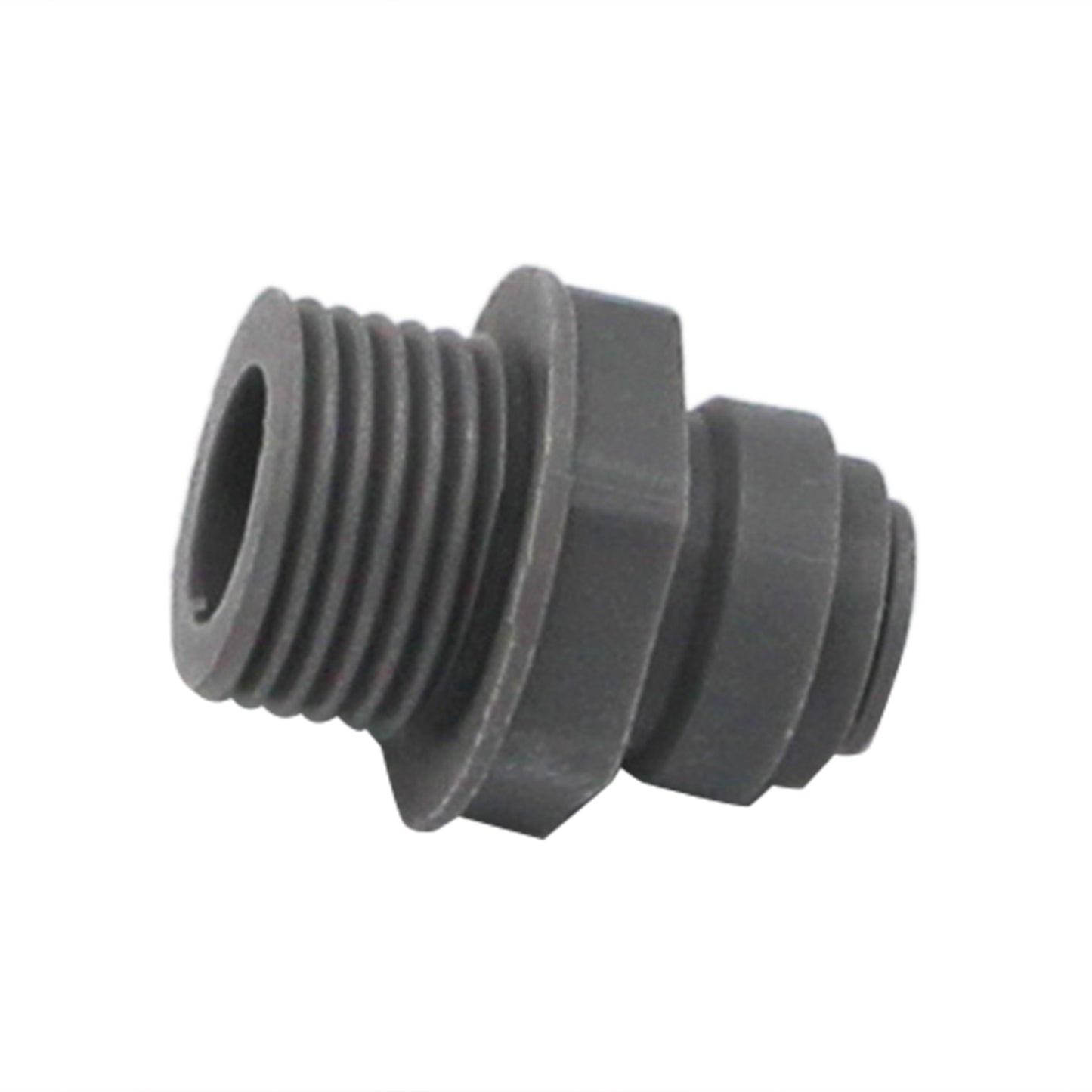 Kegland Monotight Food Grade Plastic (Push-In) Fitting - 1/2" Male NPT X 5/16" (8mm)
