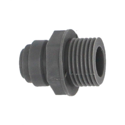 Kegland Monotight Food Grade Plastic (Push-In) Fitting - 1/2" Male NPT X 5/16" (8mm)