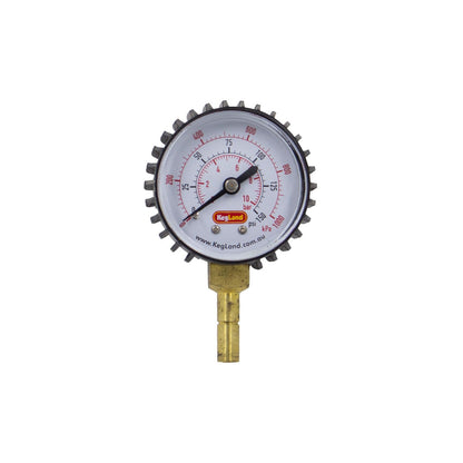 Duotight (Push-In) Pressure Gauge - 5/16" (8mm) (0-150 PSI)