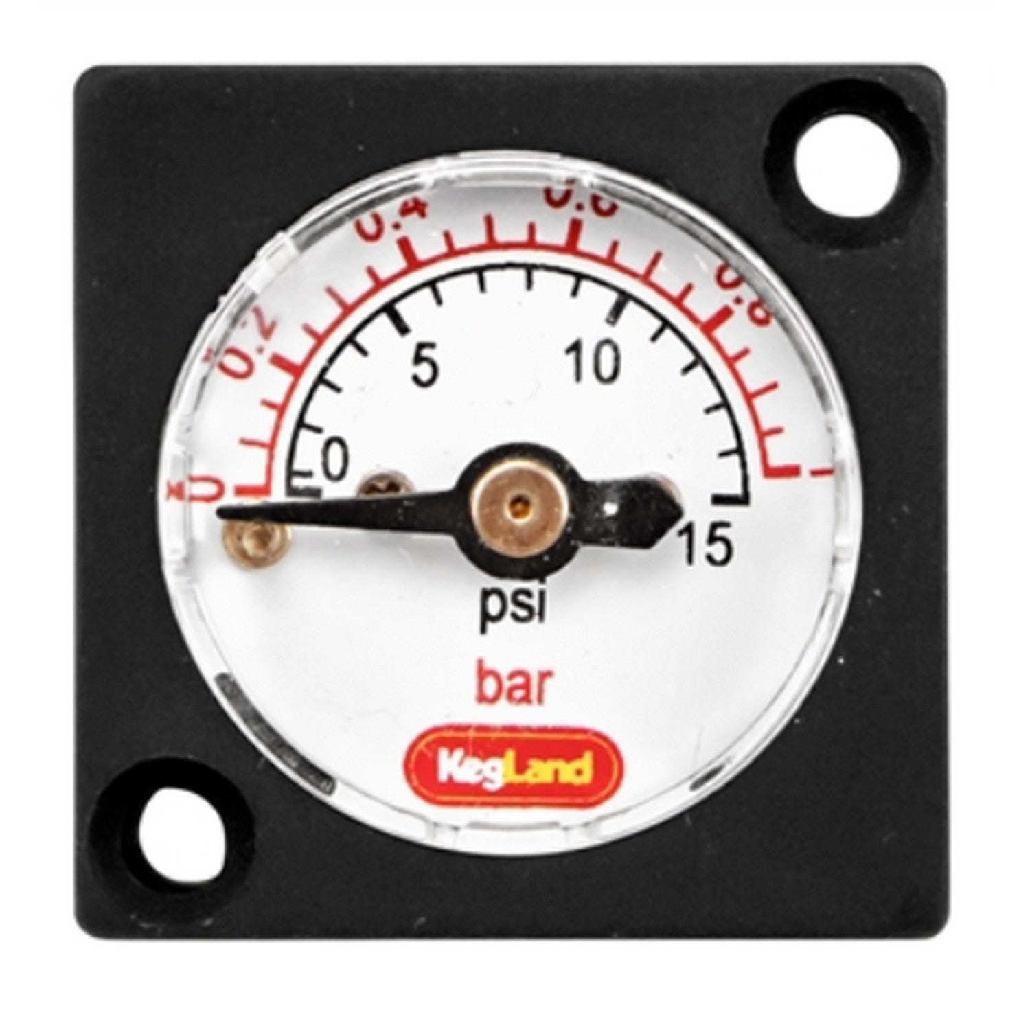 Mini Pressure Gauge (0-15 PSI)
