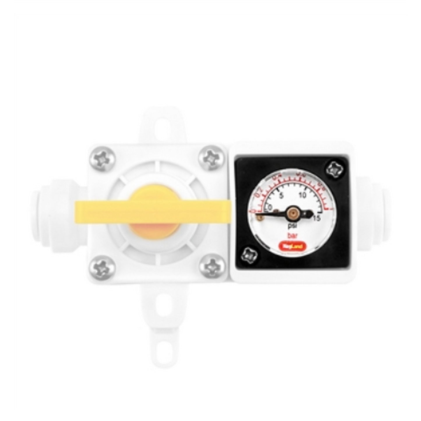 Mini Pressure Gauge (0-15 PSI) - with BowTie 2