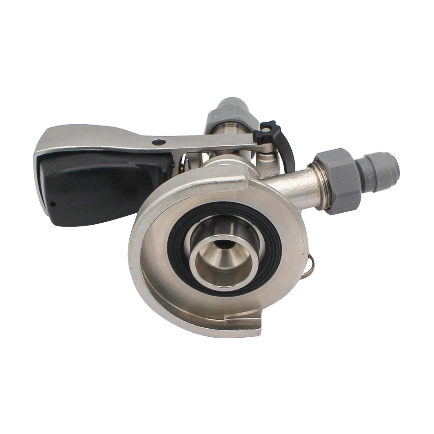 Kegland Stainless Steel Sanke "A" Style Duotight Keg Coupler - Squeeze Handle | 5/16" (8mm)