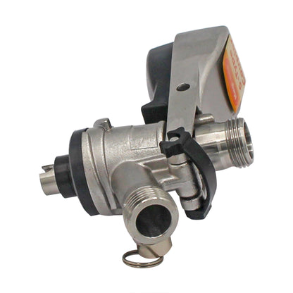 Kegland Stainless Steel Sanke "S" Style Duotight Keg Coupler - Squeeze Handle - 5/16" (8mm)