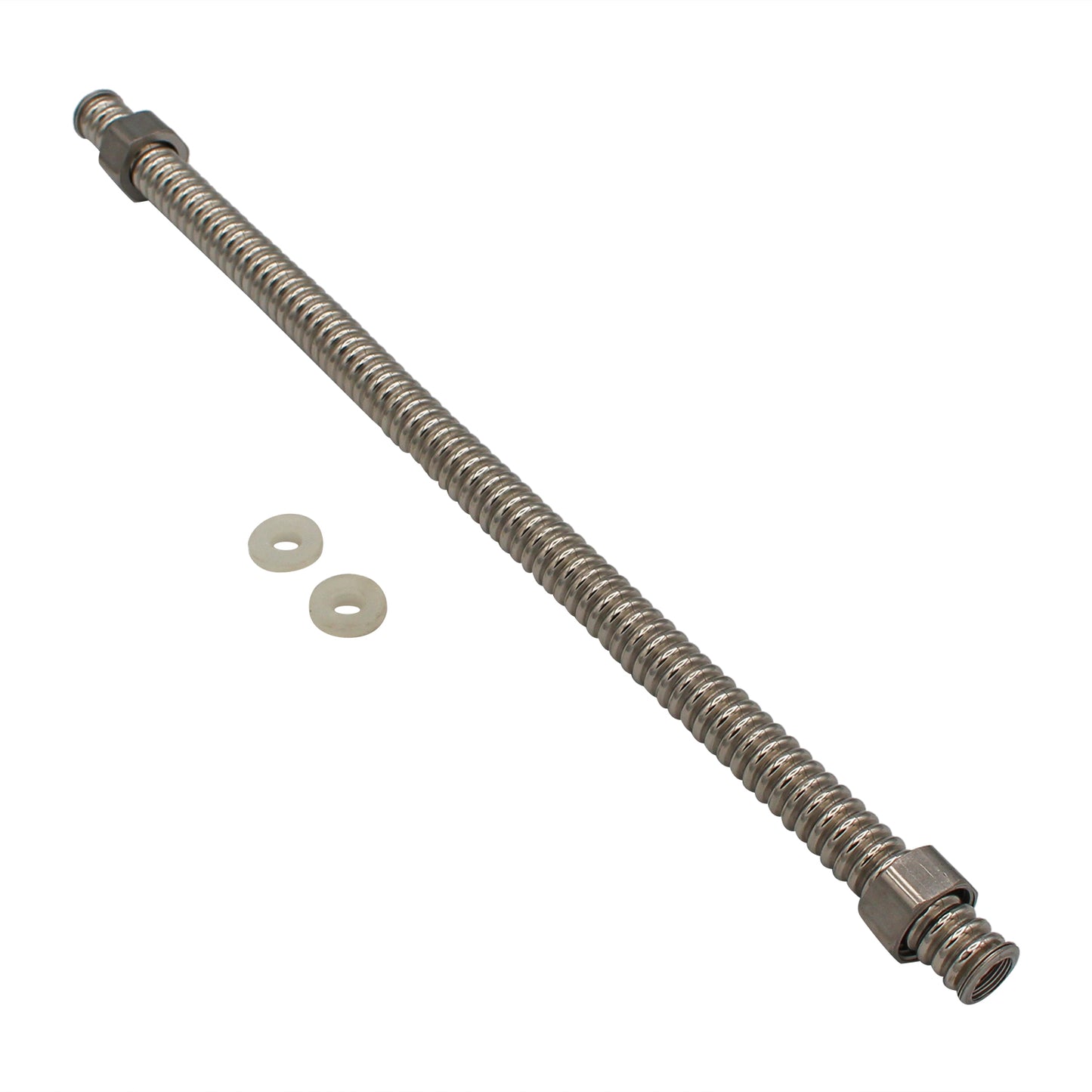 Kegland BrewZilla Stainless Flexi Arm with Hex Nut - 1/2" BSP (15")