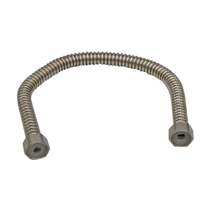 Kegland BrewZilla Stainless Flexi Arm with Hex Nut - 1/2" BSP (15")