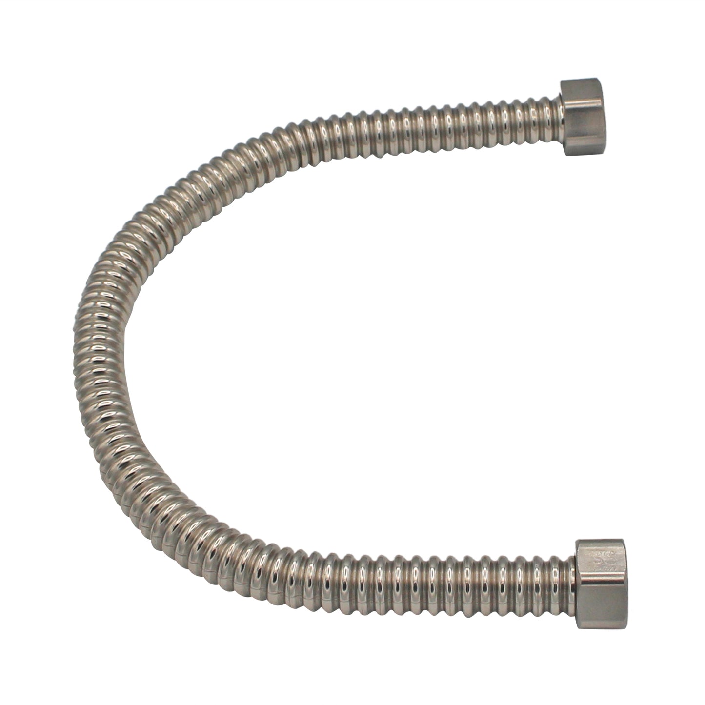 Kegland BrewZilla Stainless Flexi Arm with Hex Nut - 1/2" BSP (15")