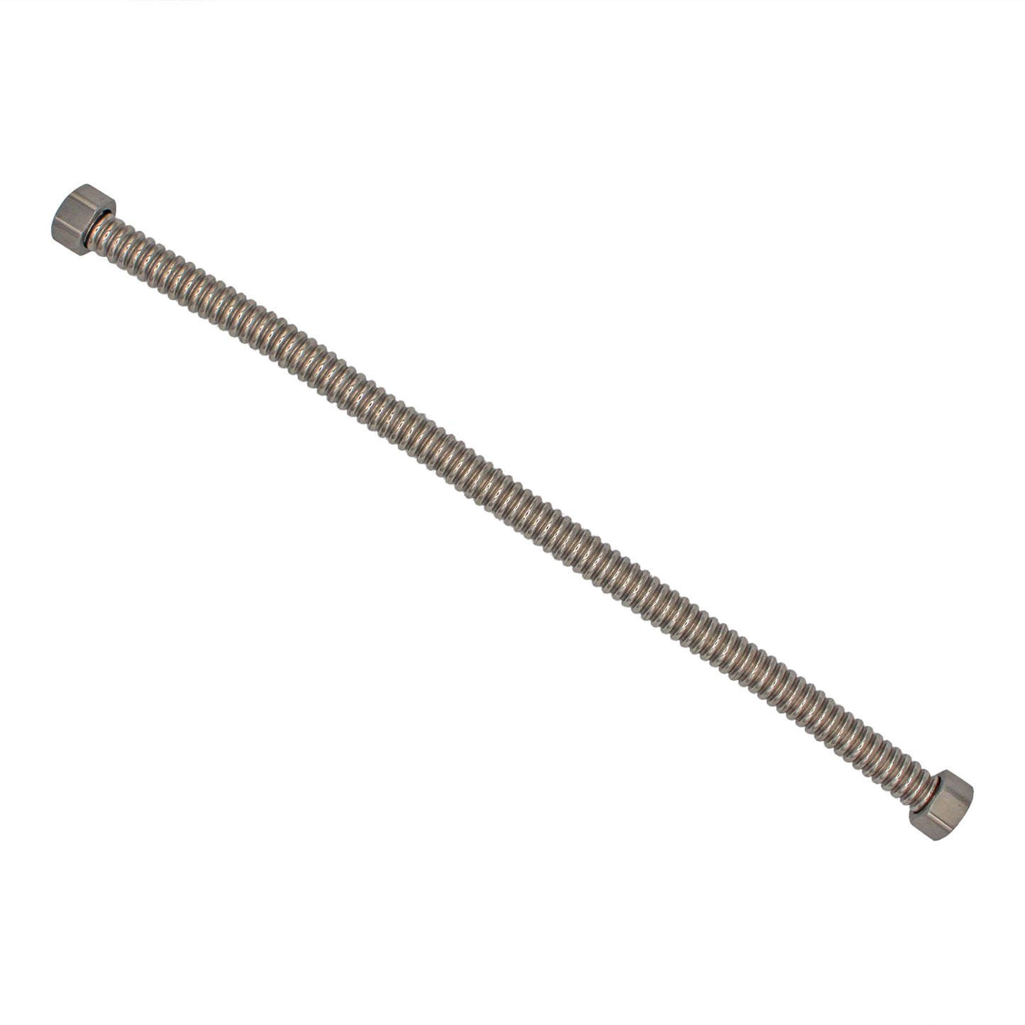 Kegland BrewZilla Stainless Flexi Arm with Hex Nut - 1/2" BSP (15")