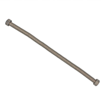 Kegland BrewZilla Stainless Flexi Arm with Hex Nut - 1/2" BSP (15")