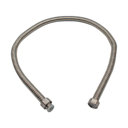 Kegland BrewZilla Stainless Flexi Arm with Hex Nut - 1/2" BSP (31")