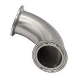 Stainless Steel Tri-Clover 90° Elbow - 1.5" TC