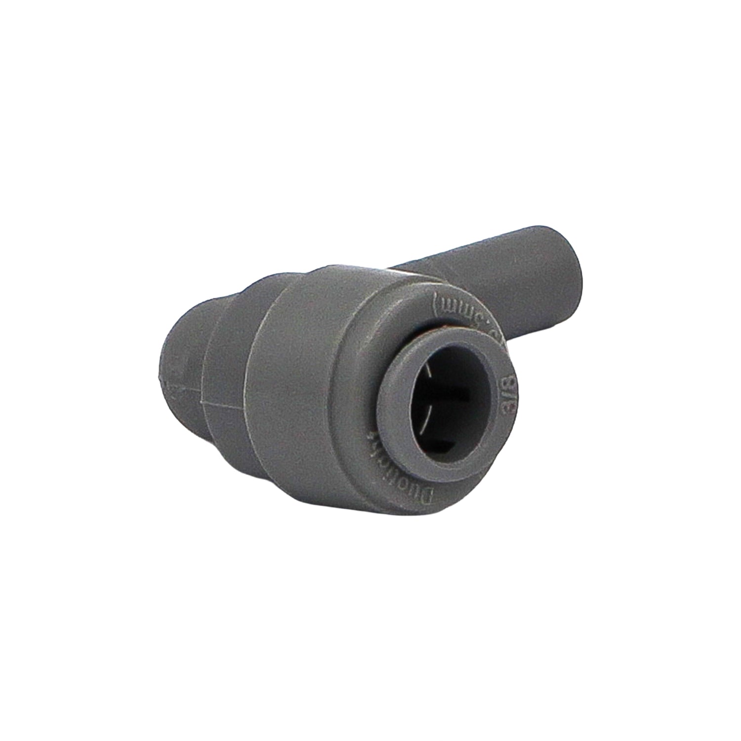 Kegland Duotight Food Grade Plastic (Push-In) 90Â° Male to Female Elbow - 3/8" (9.5mm) -  Canuck Homebrew Supply, Canada