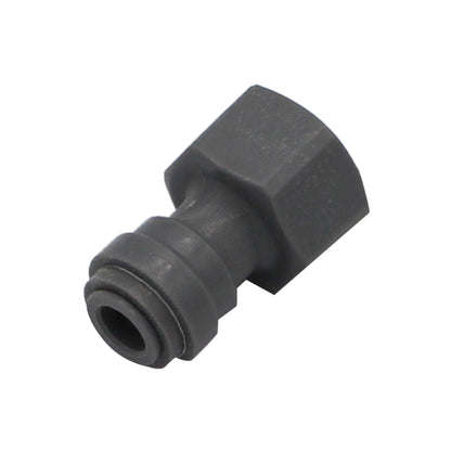 Kegland Monotight Food Grade Plastic (Push-In) Fitting - 1/2" Female NPT X 5/16" (8mm) -  Canuck Homebrew Supply, Canada