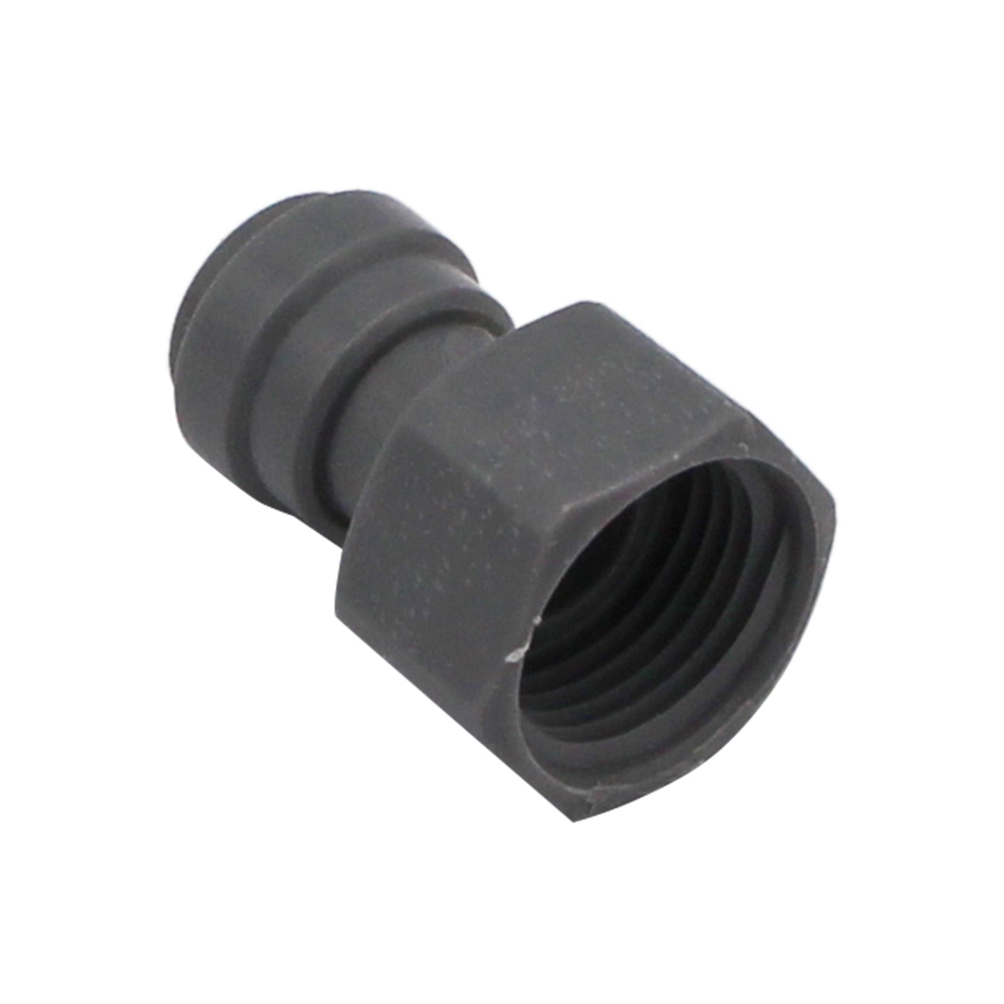 Kegland Monotight Food Grade Plastic (Push-In) Fitting - 1/2" Female NPT X 5/16" (8mm) -  Canuck Homebrew Supply, Canada