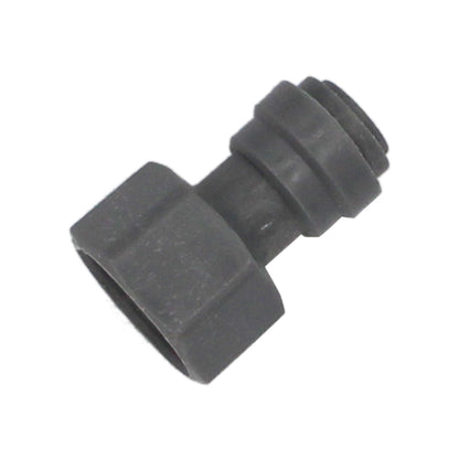 Kegland Monotight Food Grade Plastic (Push-In) Fitting - 1/2" Female NPT X 5/16" (8mm) -  Canuck Homebrew Supply, Canada