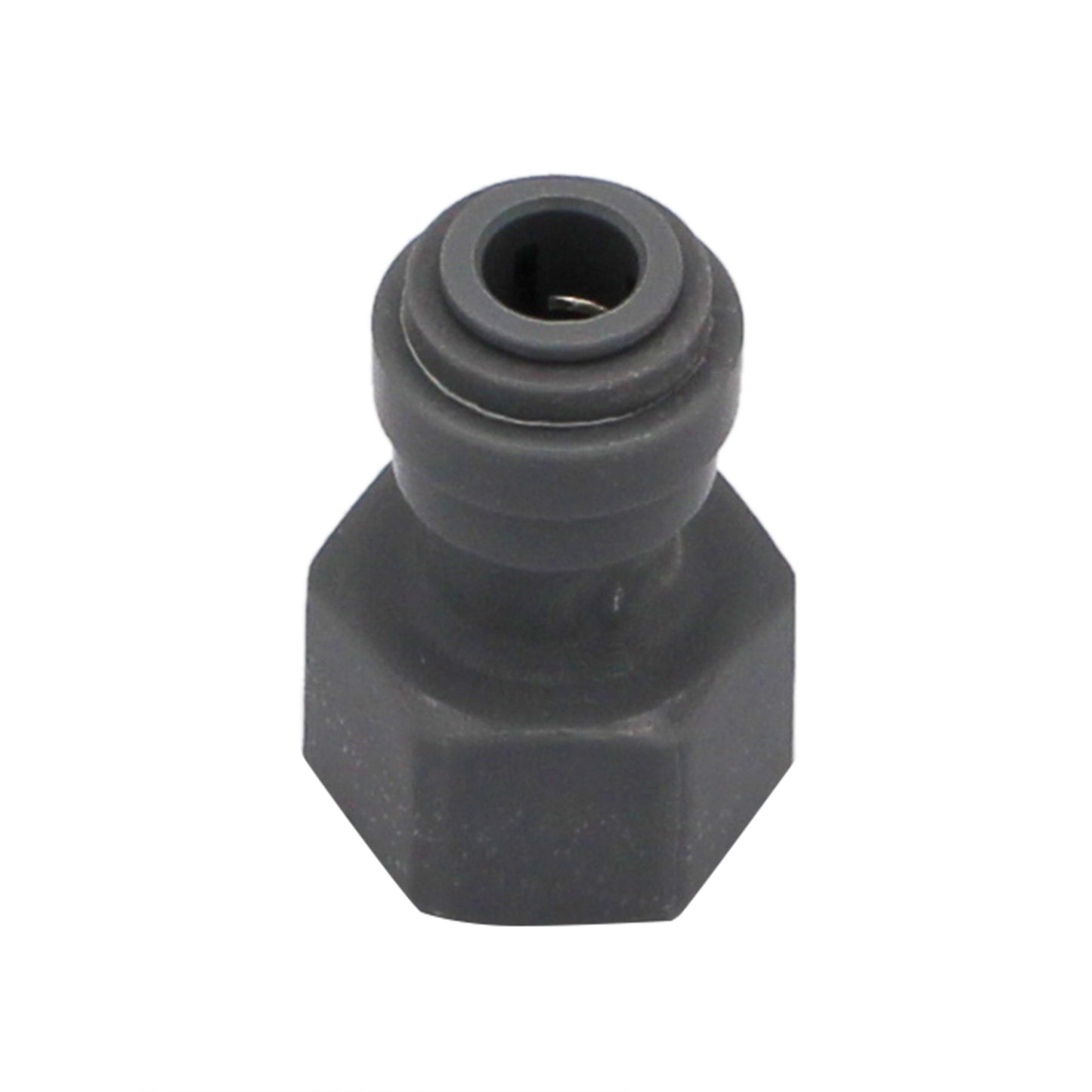 Kegland Monotight Food Grade Plastic (Push-In) Fitting - 1/2" Female NPT X 5/16" (8mm) -  Canuck Homebrew Supply, Canada
