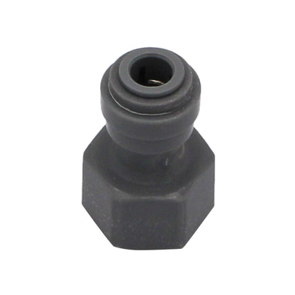 Kegland Monotight Food Grade Plastic (Push-In) Fitting - 1/2" Female NPT X 5/16" (8mm) -  Canuck Homebrew Supply, Canada