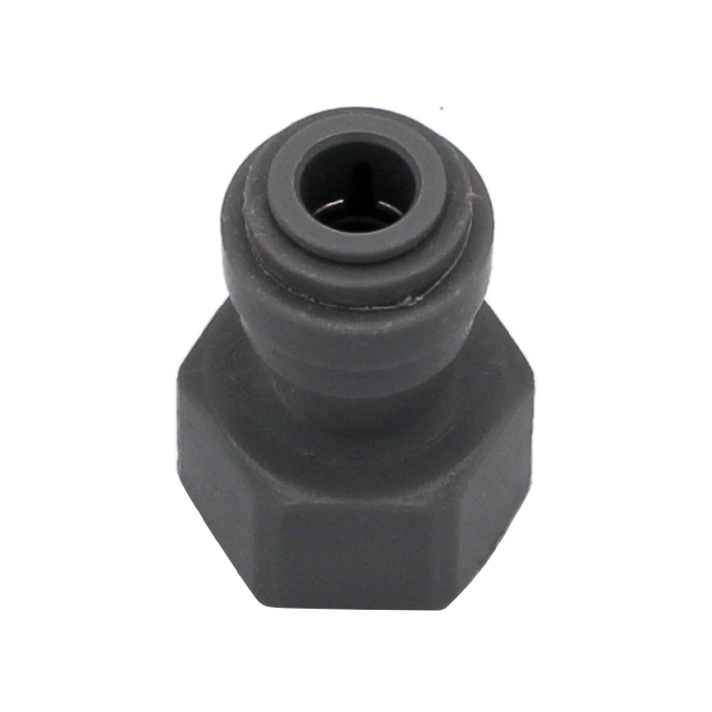 Kegland Monotight Food Grade Plastic (Push-In) Fitting - 1/2" Female NPT X 5/16" (8mm) -  Canuck Homebrew Supply, Canada