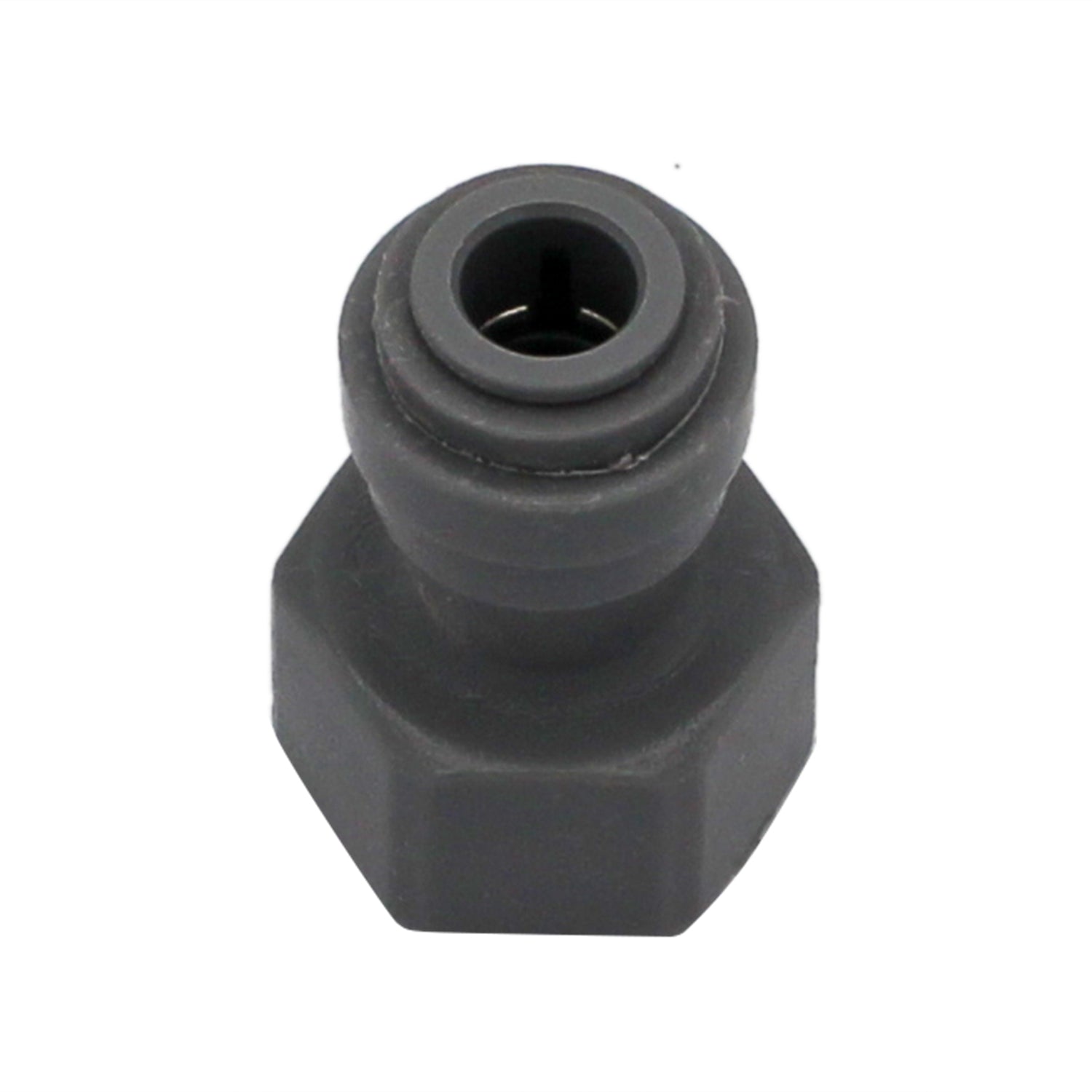 Kegland Monotight Food Grade Plastic (Push-In) Fitting - 1/2" Female NPT X 5/16" (8mm) -  Canuck Homebrew Supply, Canada