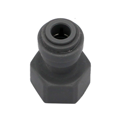 Kegland Monotight Food Grade Plastic (Push-In) Fitting - 1/2" Female NPT X 5/16" (8mm) -  Canuck Homebrew Supply, Canada