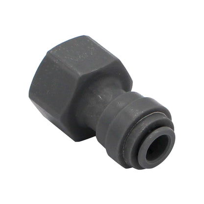 Kegland Monotight Food Grade Plastic (Push-In) Fitting - 1/2" Female NPT X 5/16" (8mm) -  Canuck Homebrew Supply, Canada