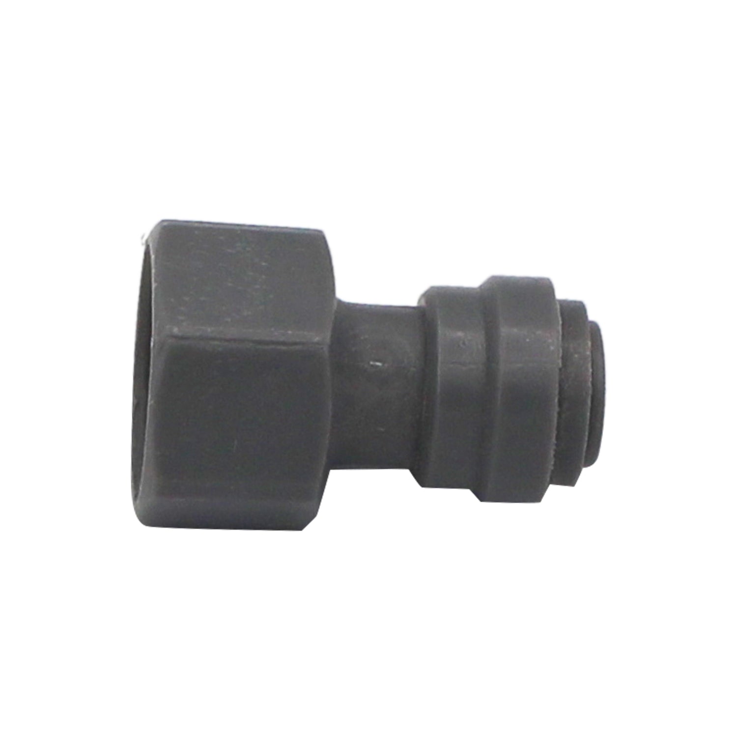 Kegland Monotight Food Grade Plastic (Push-In) Fitting - 1/2" Female NPT X 5/16" (8mm) -  Canuck Homebrew Supply, Canada