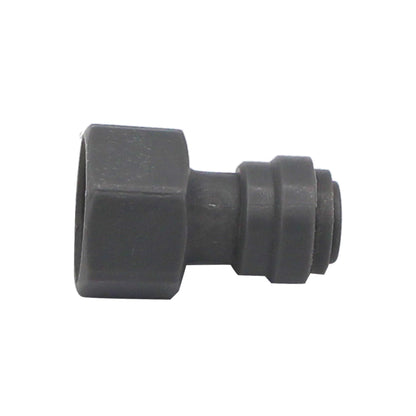Kegland Monotight Food Grade Plastic (Push-In) Fitting - 1/2" Female NPT X 5/16" (8mm) -  Canuck Homebrew Supply, Canada