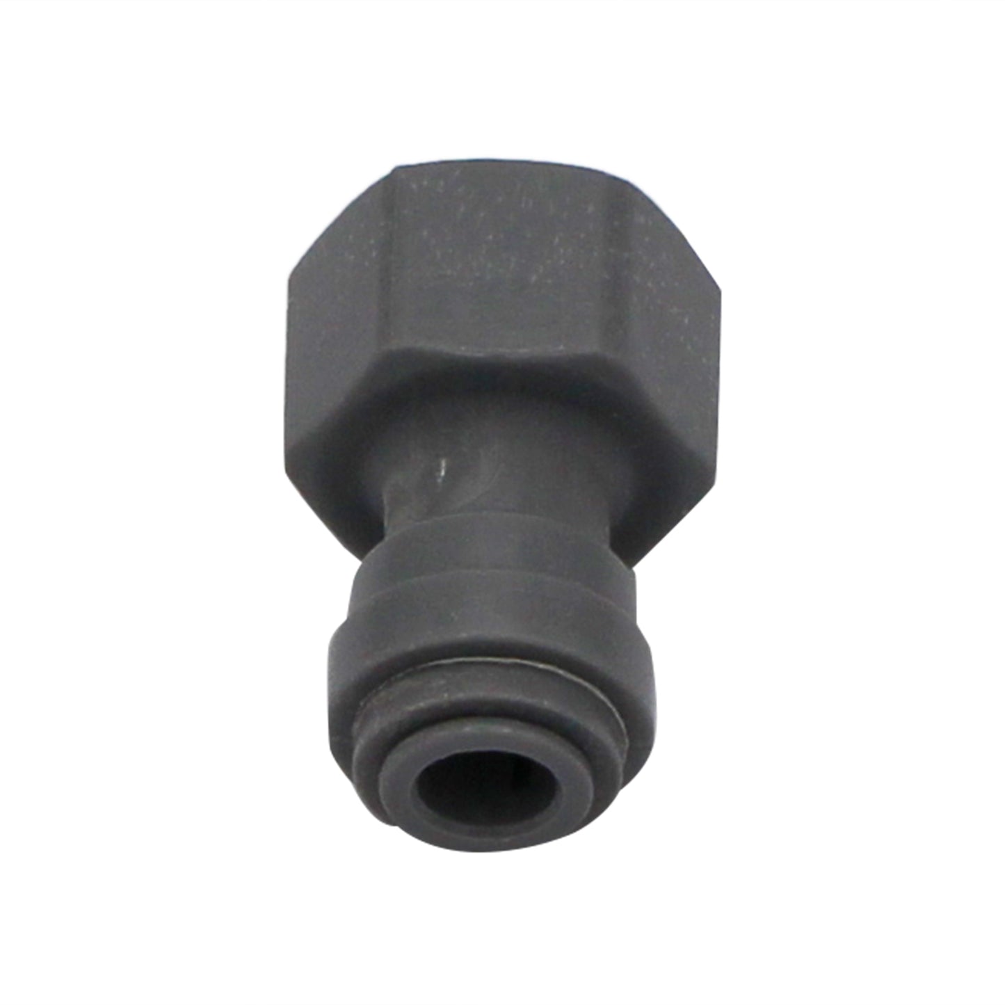Kegland Monotight Food Grade Plastic (Push-In) Fitting - 1/2" Female NPT X 5/16" (8mm) -  Canuck Homebrew Supply, Canada