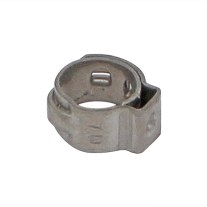 Oetiker Stainless Steel Stepless Hose Clamp - Single Ear (7.0mm)