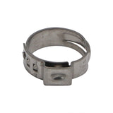 Oetiker Stainless Steel Stepless Hose Clamp - Single Ear (17.5mm)