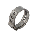 Oetiker Stainless Steel Stepless Hose Clamp - Single Ear (17.5mm)