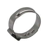 Oetiker Stainless Steel Stepless Hose Clamp - Single Ear (22.6mm)