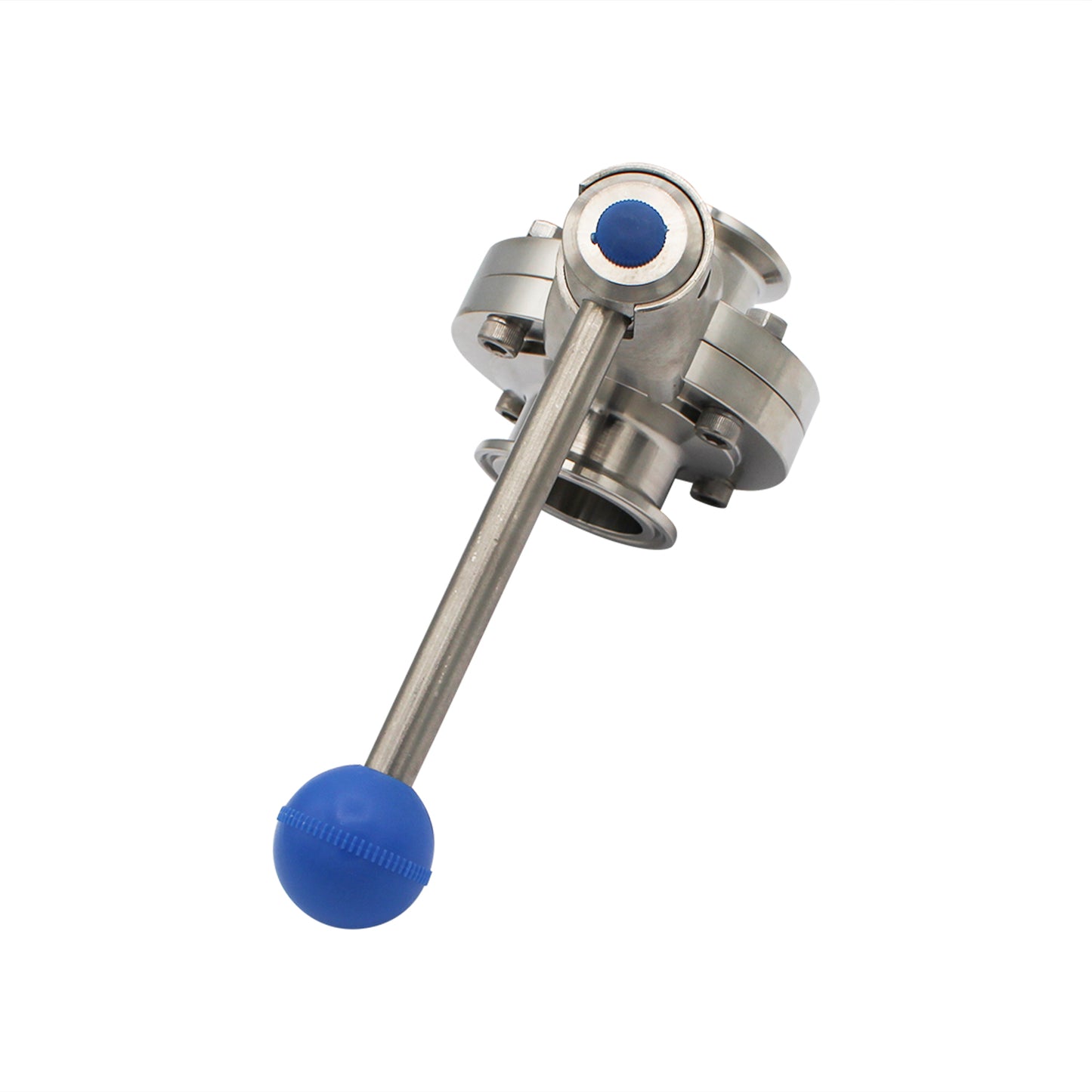 Ss Brewtech 1.5" Tri Clamp Pull Trigger Butterfly Valve - Tri Clover Sanitary Stainless Steel Fitting