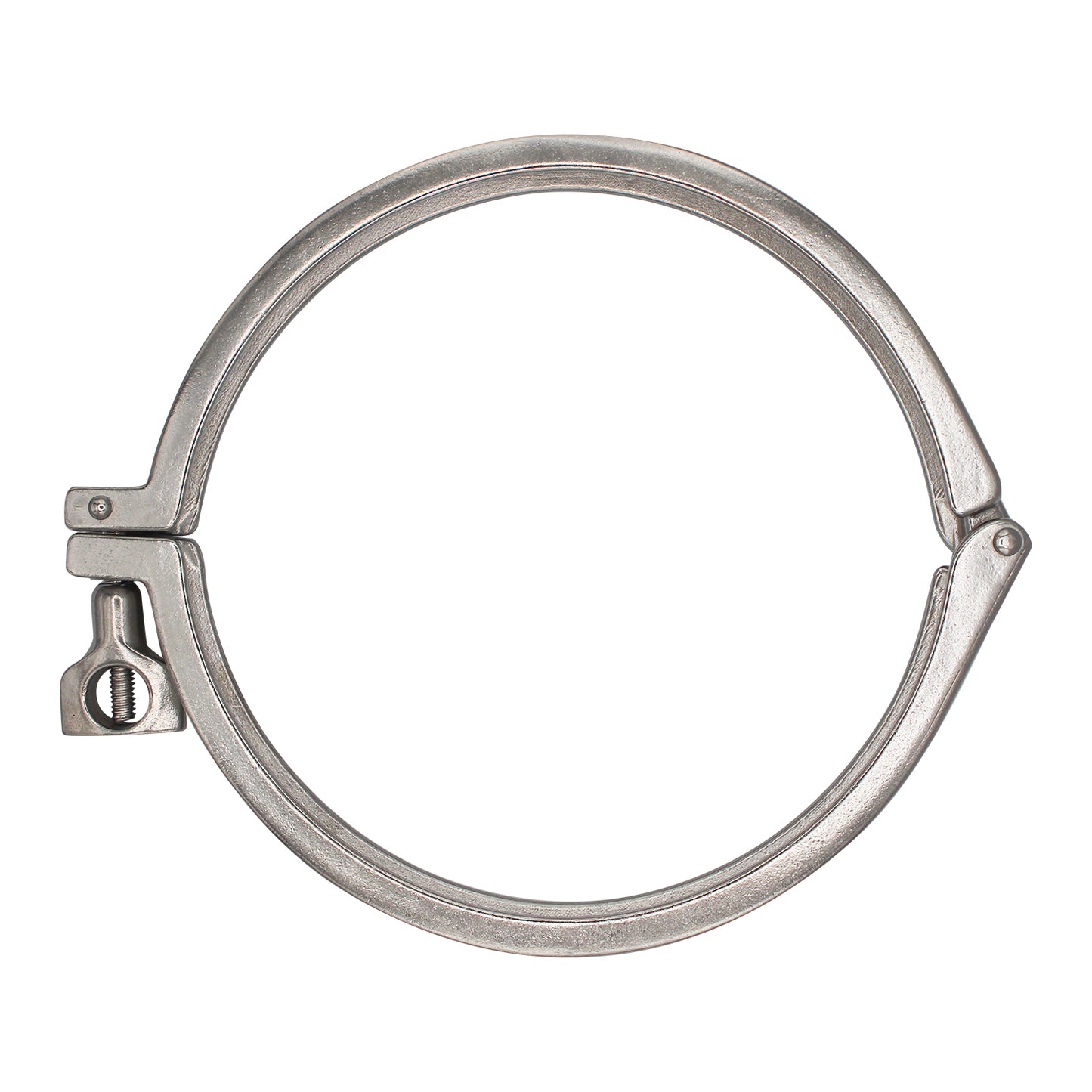 Ss Brewtech Stainless Steel Tri-Clover Clamp - 8" TC