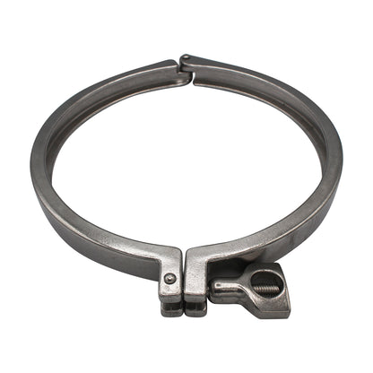 Ss Brewtech Stainless Steel Tri-Clover Clamp - 8" TC
