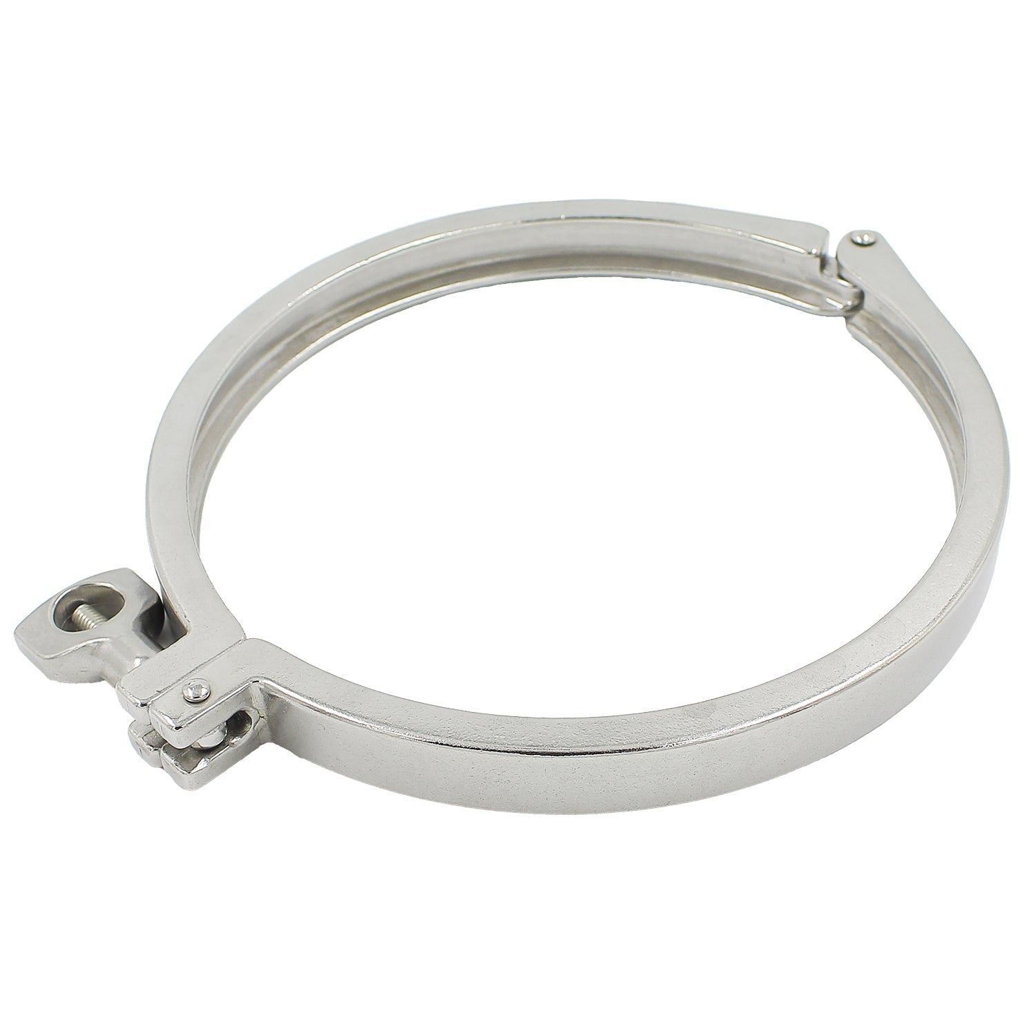 Ss Brewtech Stainless Steel Tri-Clover Clamp - 8" TC
