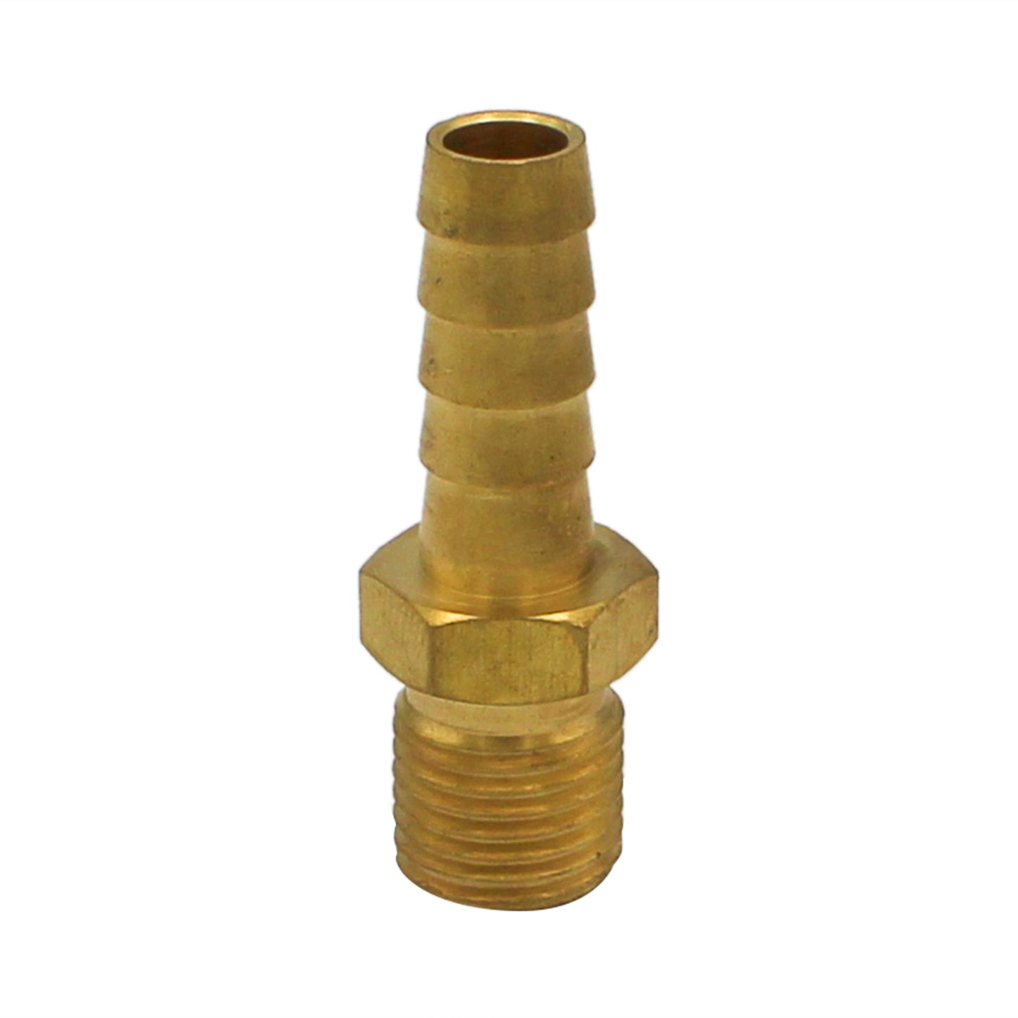 Brass 1/4" Male NPT to 5/16" Barb