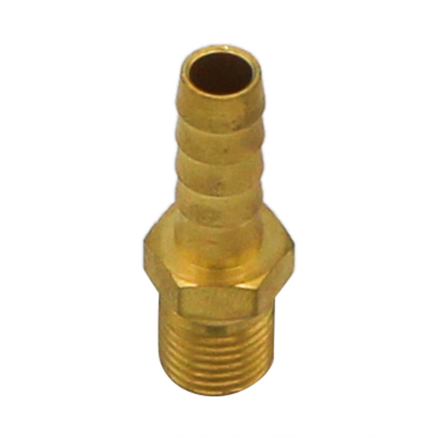 Brass 1/4" Male NPT to 5/16" Barb