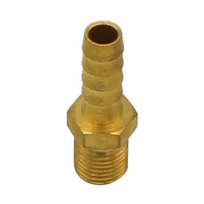 Brass 1/4" Male NPT to 5/16" Barb