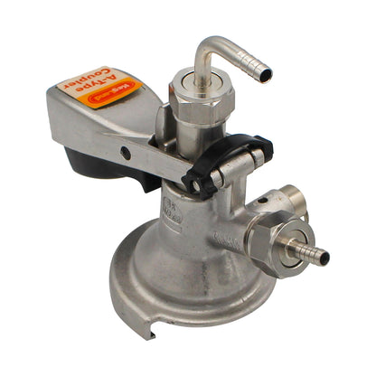 Kegland Stainless Steel Sanke "A" Style Keg Coupler - Squeeze Handle