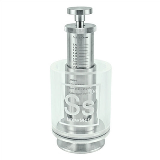 Ss Brewtech Stainless Steel 1.5" Tri-Clover Scaled Sspunding Valve | Adjustable PRV (Up to 3.5 BBL)