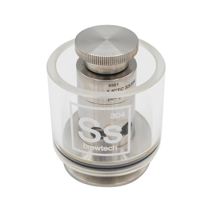 Ss Brewtech Stainless Steel 1.5" Tri-Clover Non-Scaled Sspunding Valve | Adjustable PRV